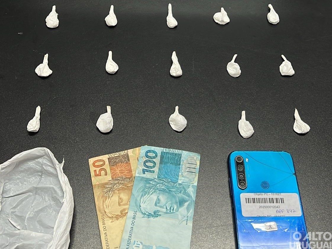 Homem é preso por tráfico de drogas em Frederico Westphalen
