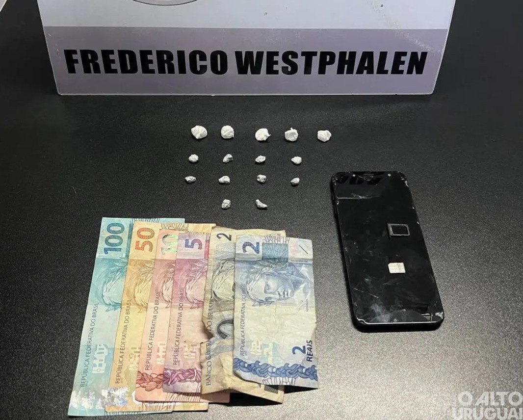 Procurado pela polícia é preso com drogas em FW