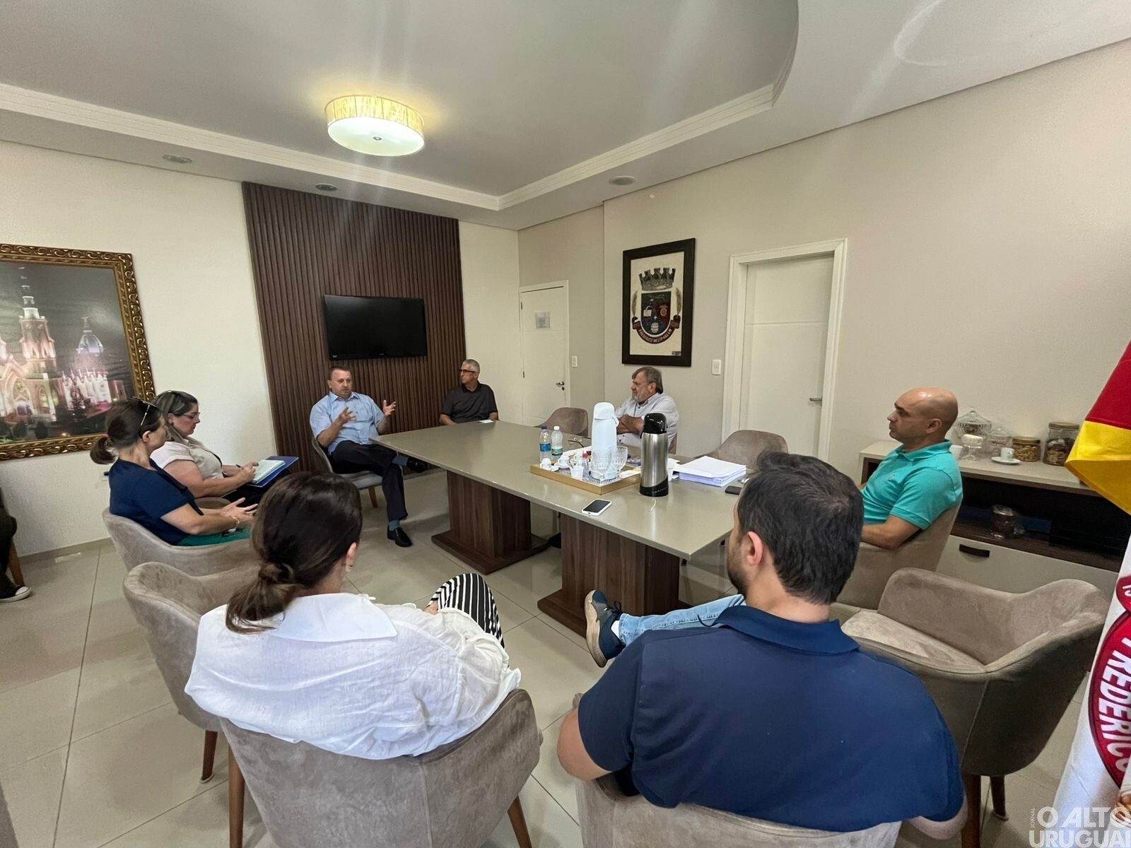 AEFW realiza reunião com o prefeito de Frederico Westphalen