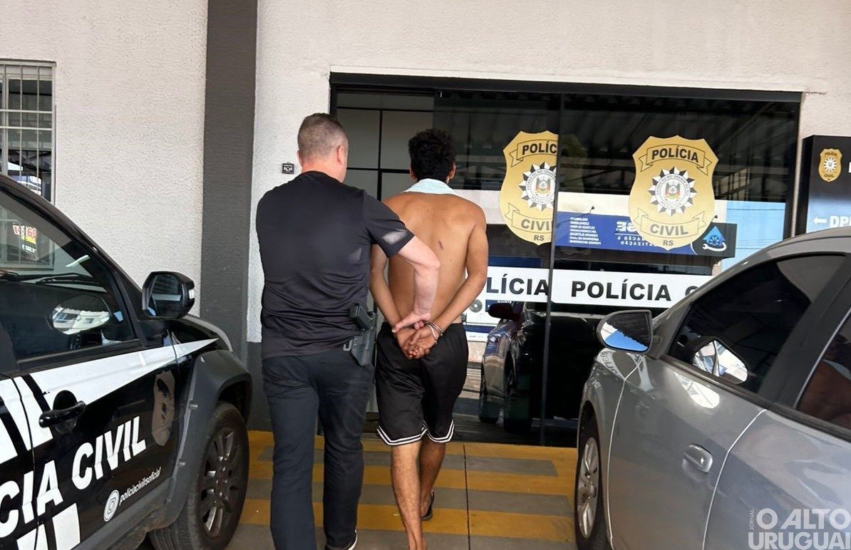 Polícia Civil cumpre mandado de prisão por furtos em Frederico Westphalen