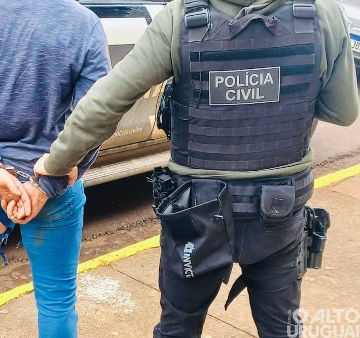 Foragido da Comarca de Parobé é preso por policiais civis da região