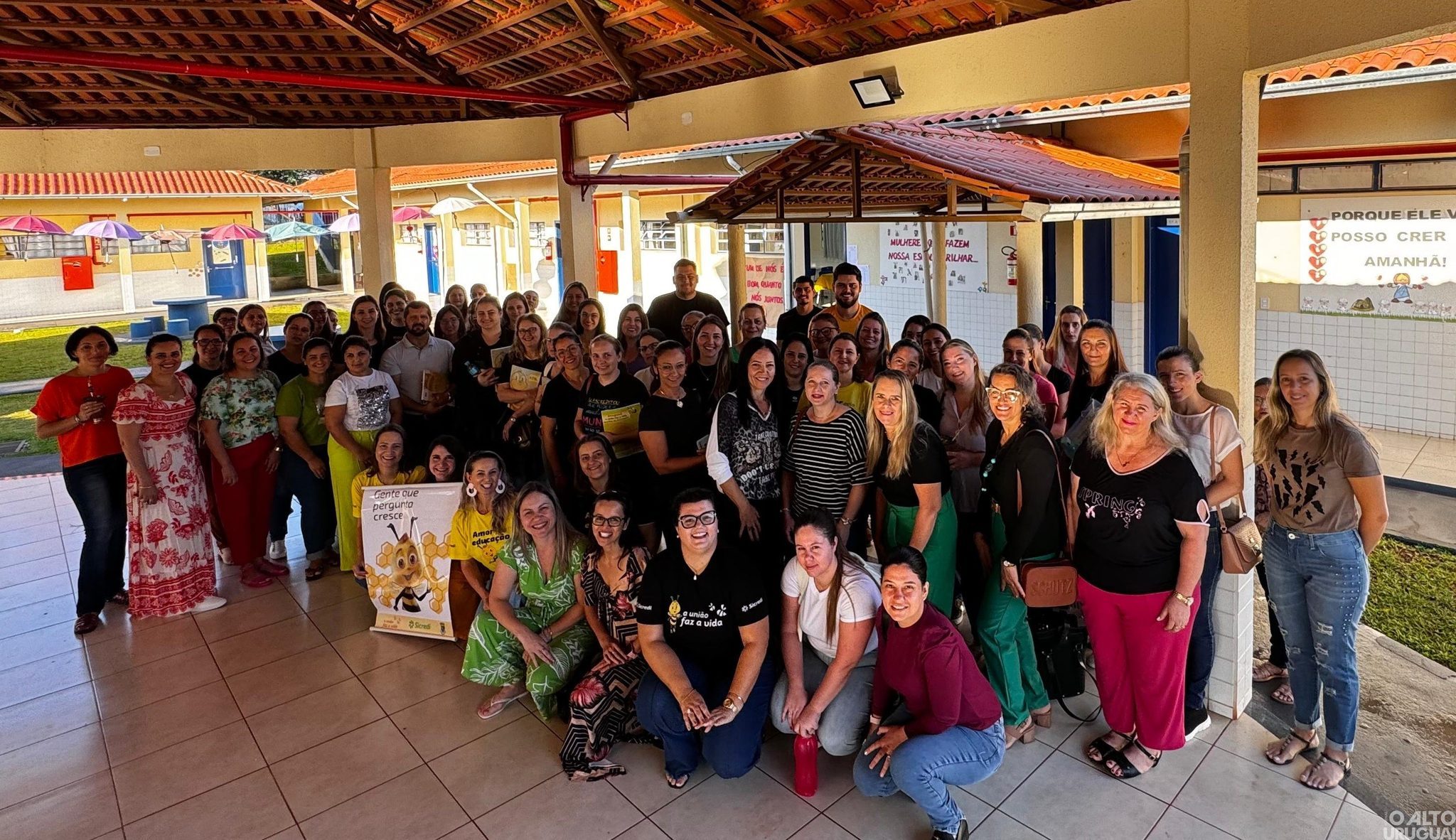 A União Faz A Vida realiza formação para professores em Rodeio Bonito
