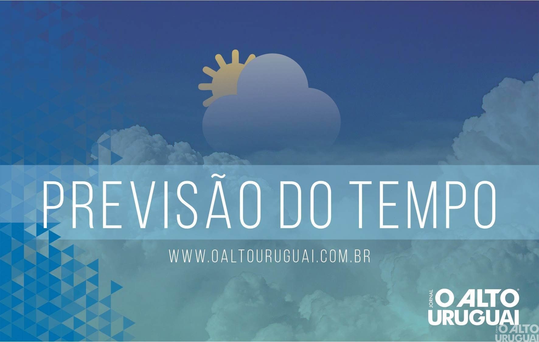 Chuvas chegam à região a partir de sábado