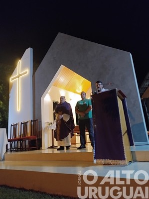 Inaugurado oratório de Nossa Senhora da Salete em FW