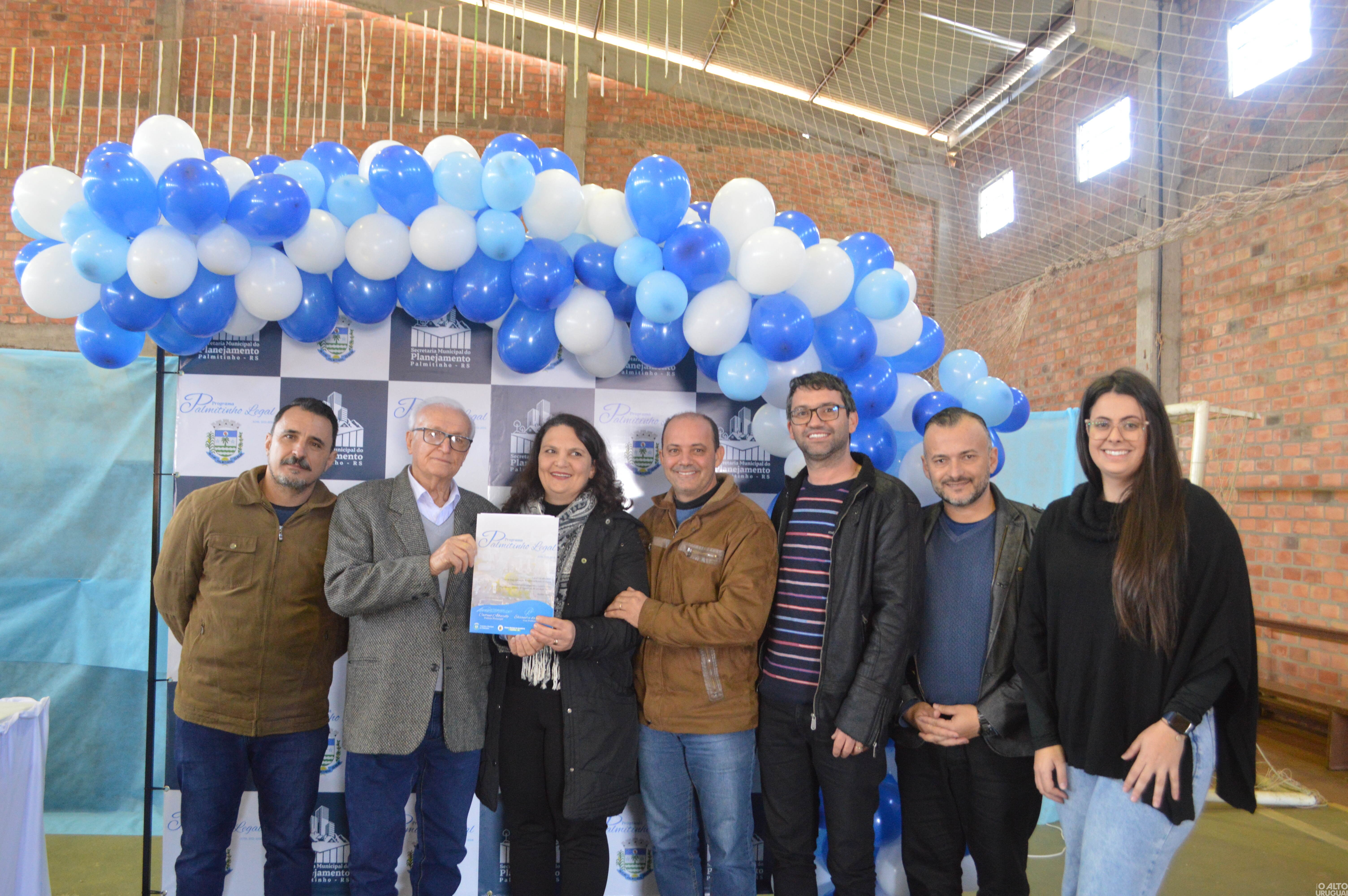 Programa “Palmitinho legal” contempla 45 famílias em Palmitinho