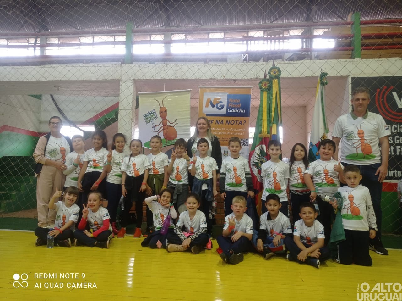 Alunos de Planalto participam da Gincana Cidadão do Amanhã