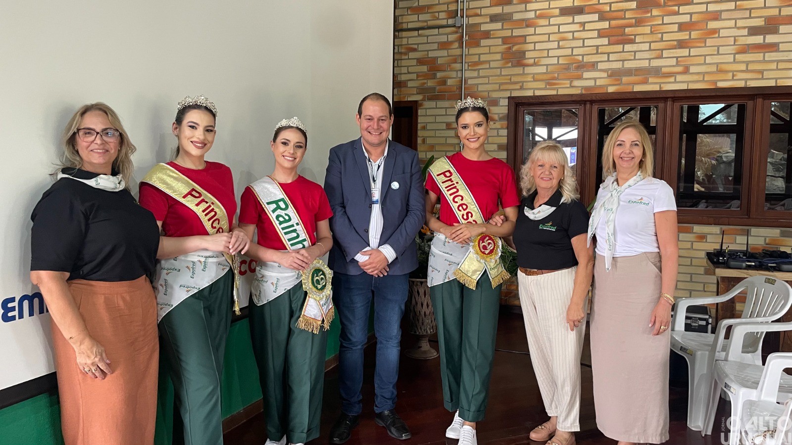 Comitiva da Expofred 2025 realiza visita à Expodireto Cotrijal