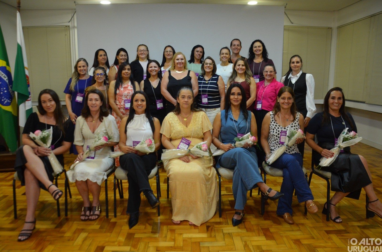Presidente do Legislativo de Cristal do Sul participa de encontro regional de vereadoras