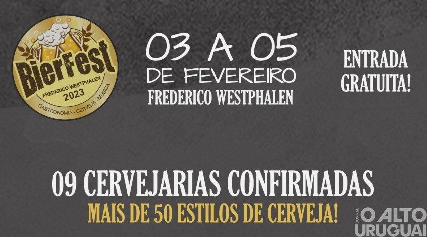 Festival Bier Fest deve reunir mais de oito mil pessoas em FW