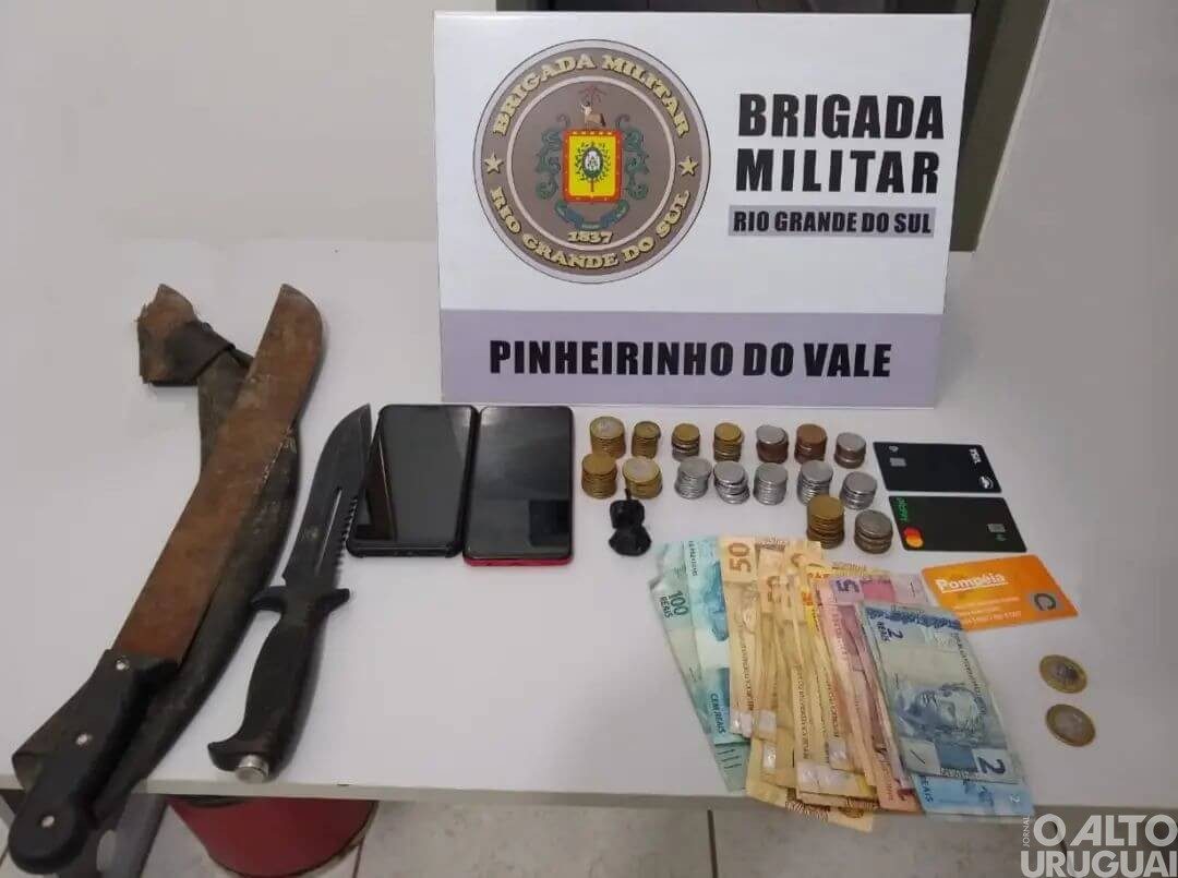 Homem é preso por tráfico de drogas em Pinheirinho do Vale