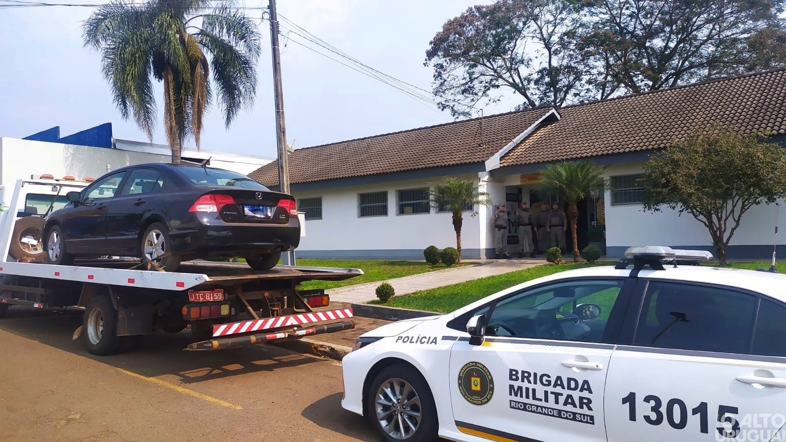 Suspeito de autoria de homicídio é preso pela BM no interior de Cristal do Sul