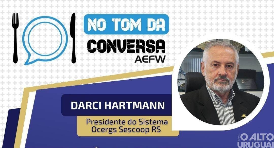 Presidente da Ocergs-Sescoop/RS palestrará no No Tom da Conversa na próxima quarta-feira