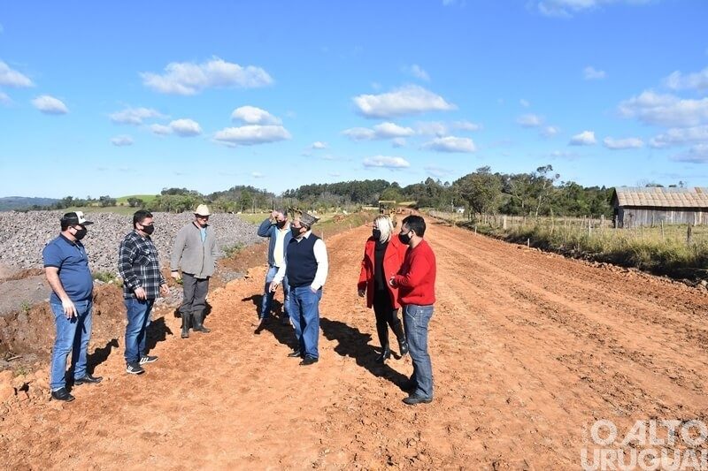 Melhorias na ERS-324 são acompanhadas pelas lideranças