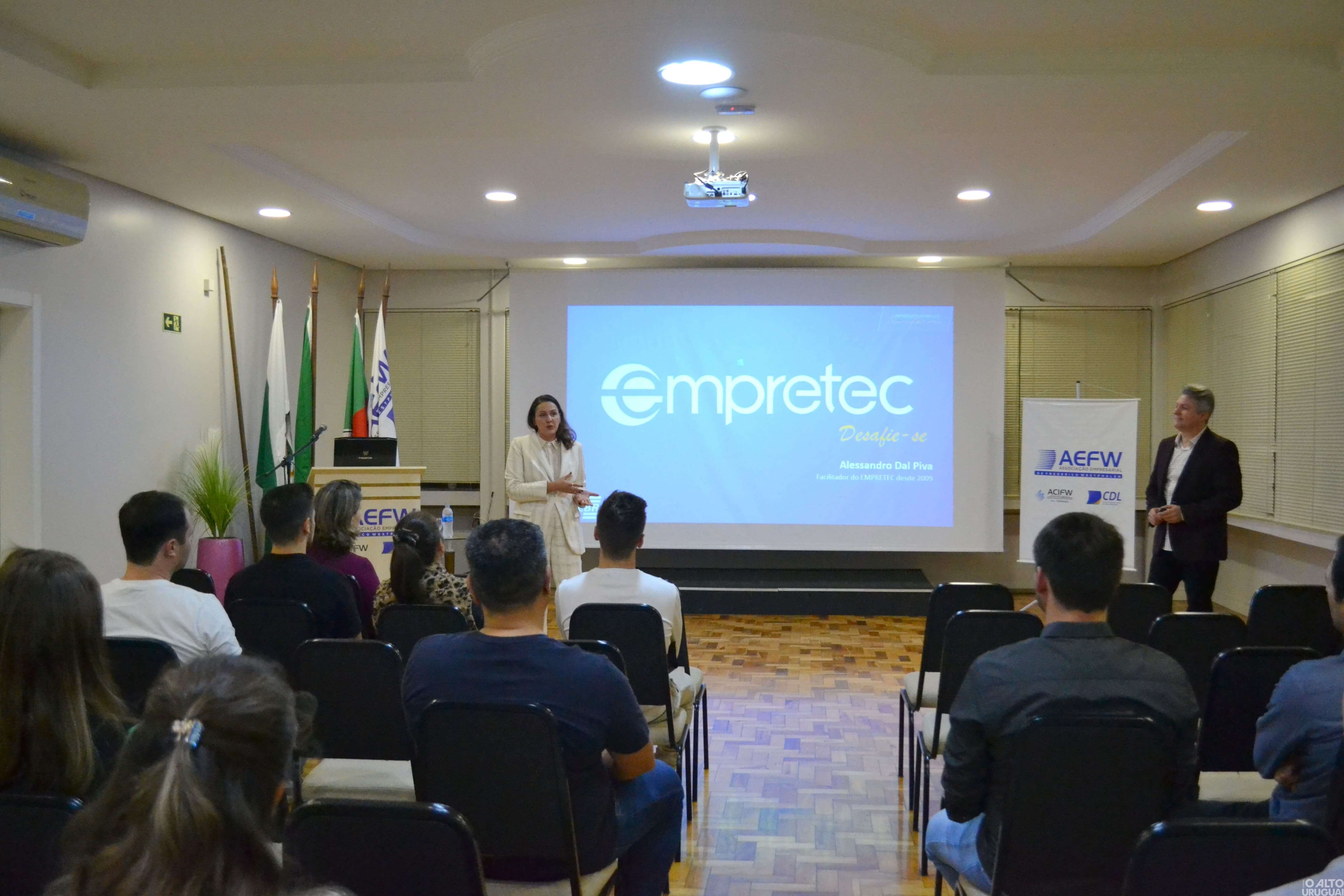 AEFW e Sebrae promovem Empretec em Frederico Westphalen