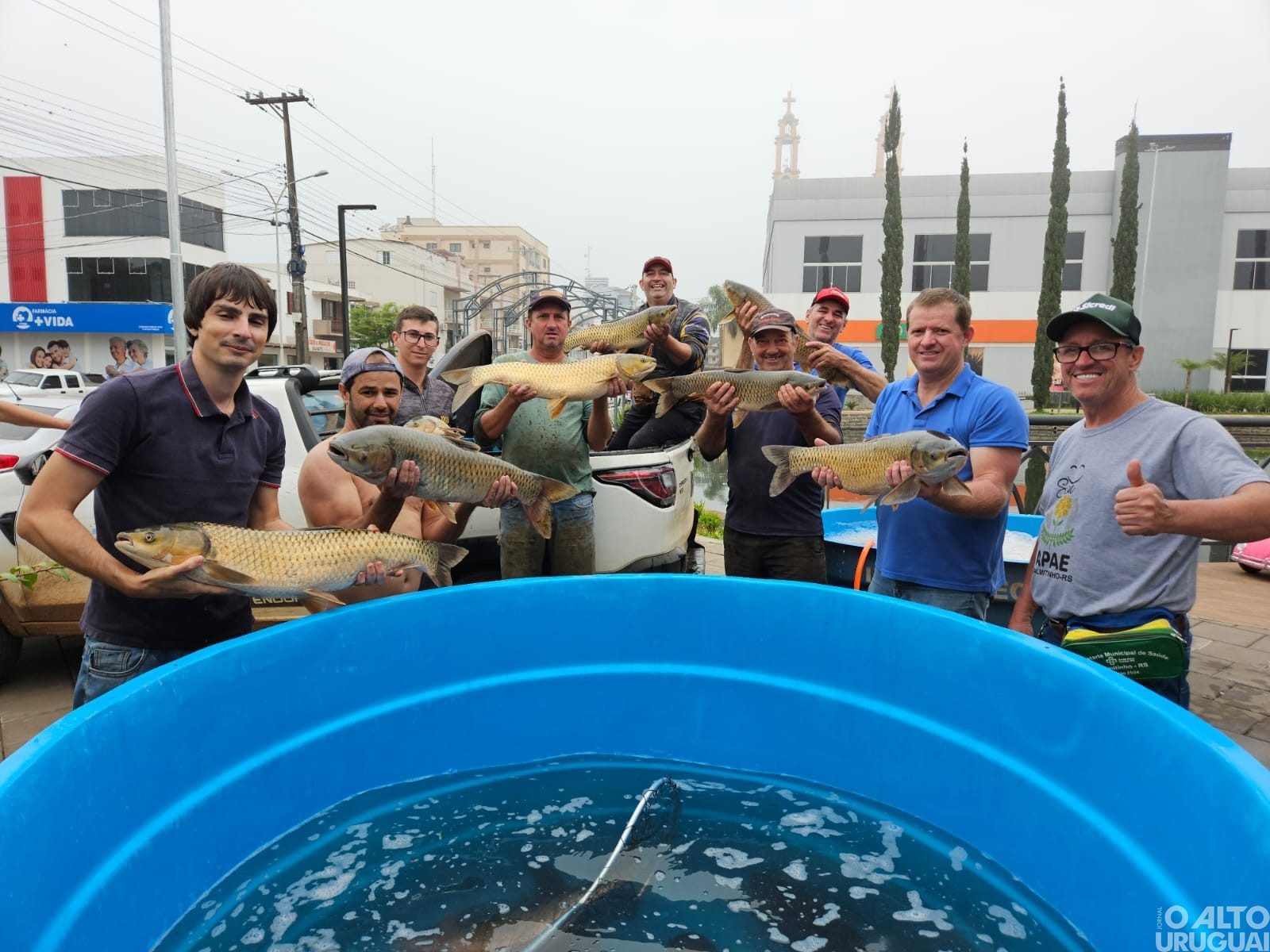 Feira do Peixe Vivo e da Agricultura Familiar inicia em Palmitinho