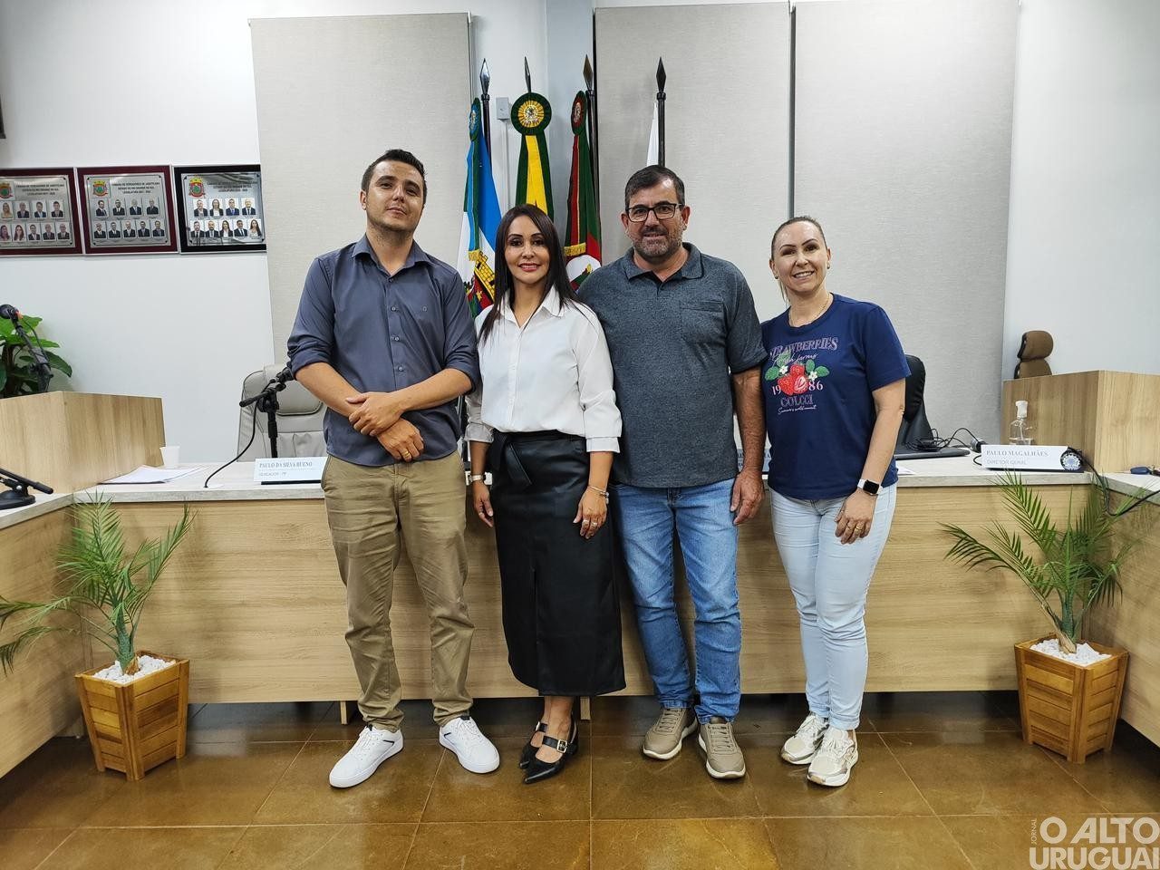Câmara de Jaboticaba elege nova mesa diretora