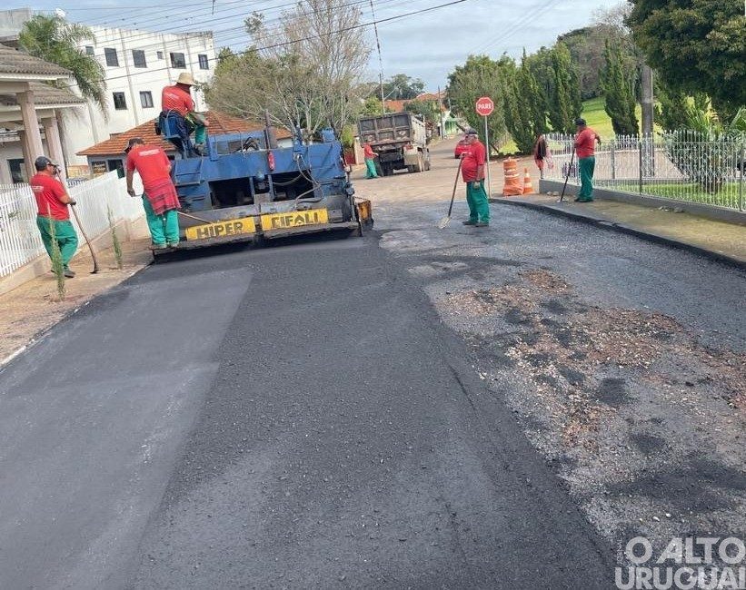 Taquaruçu do Sul recebe investimento de R$ 900 mil do Pavimenta 2