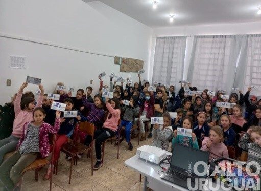 Municipal Pedro de Bem Aires de Jaboticaba participa das ações do programa Educação Fiscal