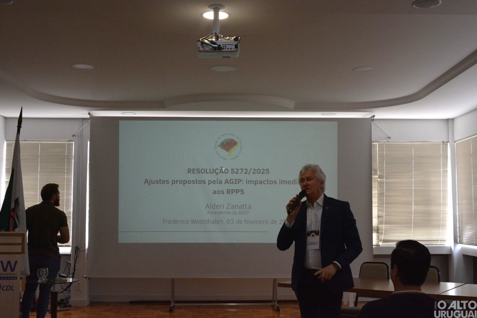 Encontro da AGIP debate gestão previdenciária em FW