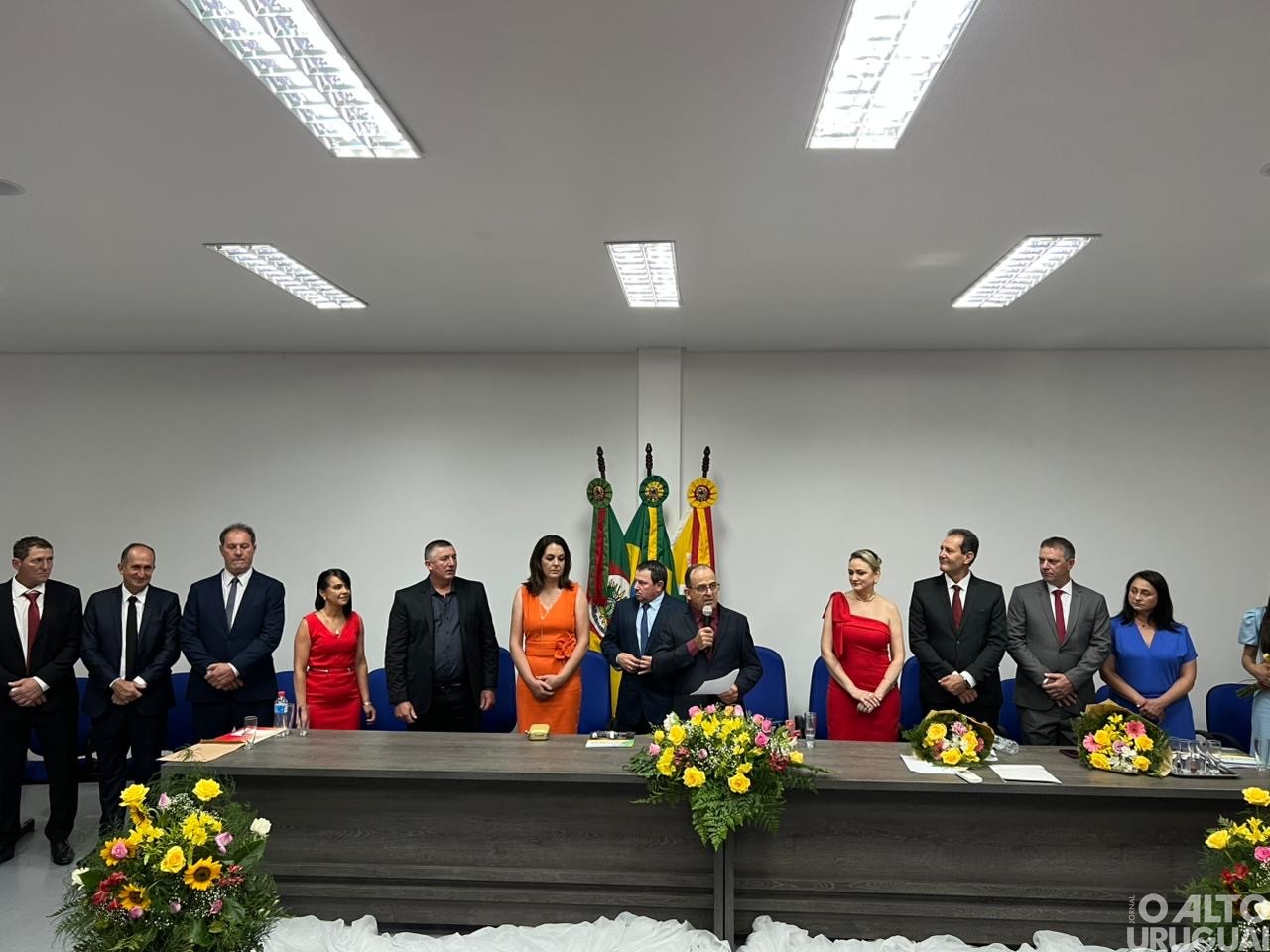Zílio Roggia é empossado prefeito de Caiçara