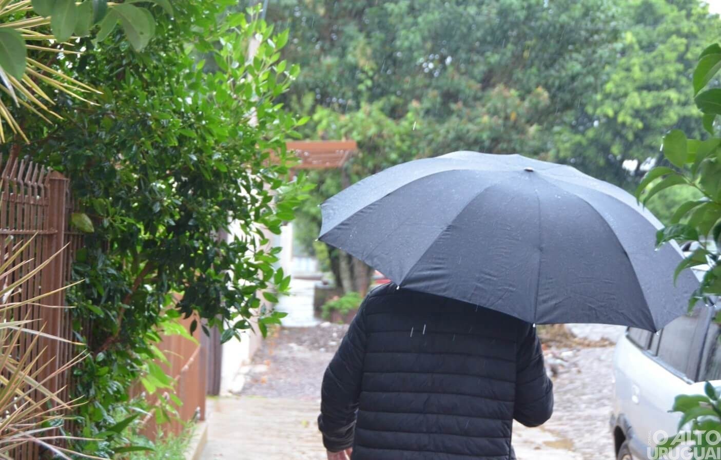 Fim de semana deve ser de chuva na região