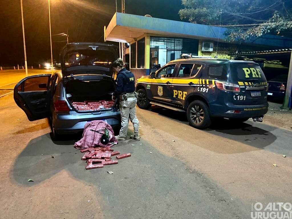Homem é preso com 200 kg de maconha em FW