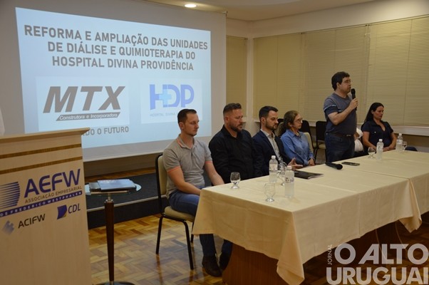 Assinado contrato entre empresa e HDP para a construção da Oncologia