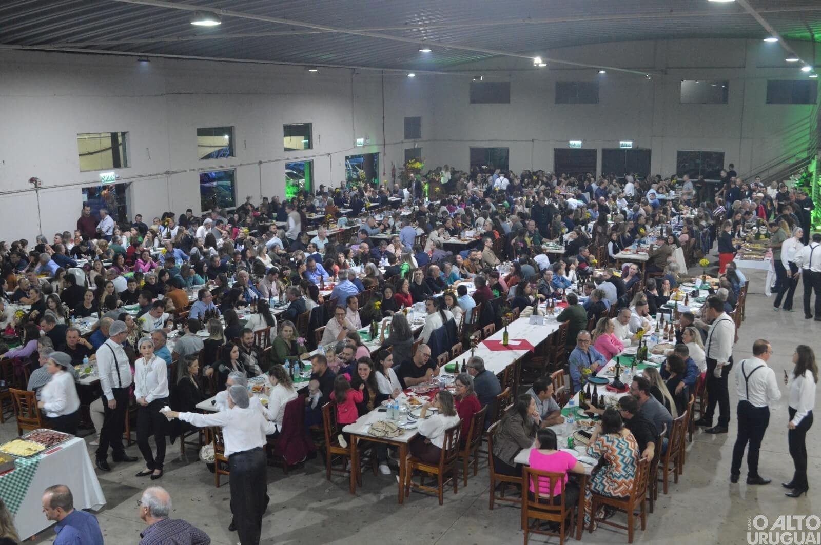 Mais de 800 pessoas participam da 14ª Fratellanza Taliana em Taquaruçu do Sul