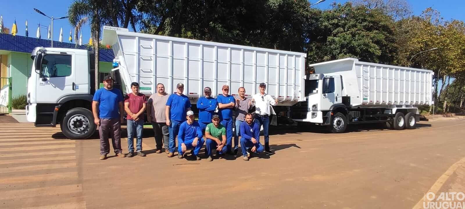 Cigres recebe dois novos caminhões