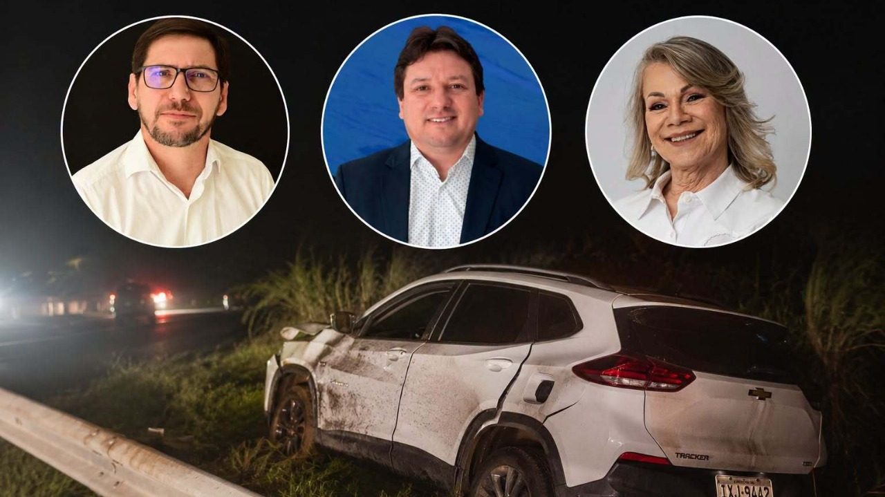 Vereadores de Palmeira das Missões sofrem acidente durante retorno de agenda em Porto Alegre
