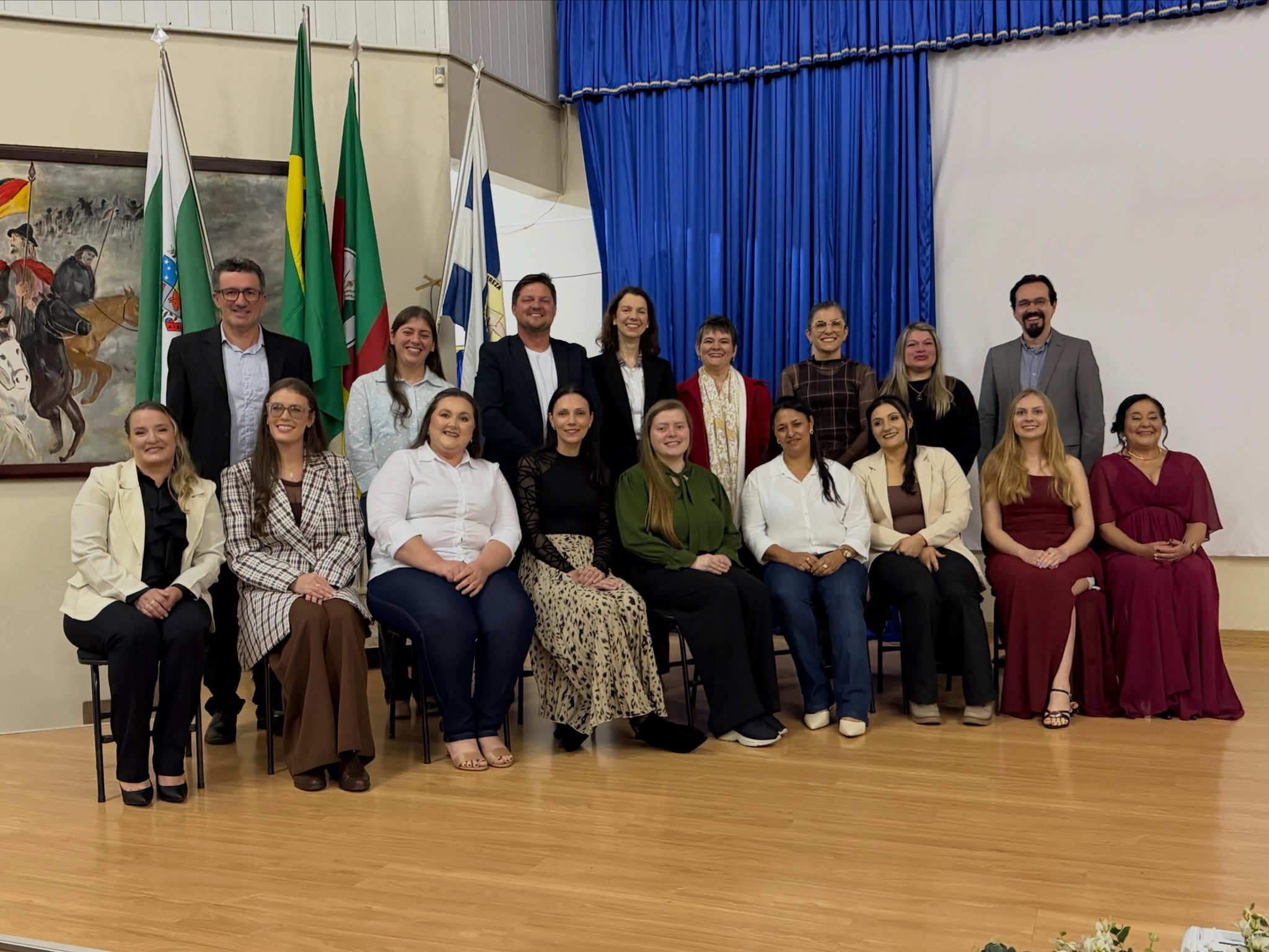 Turma de Pedagogia forma oito novas profissionais em Seberi