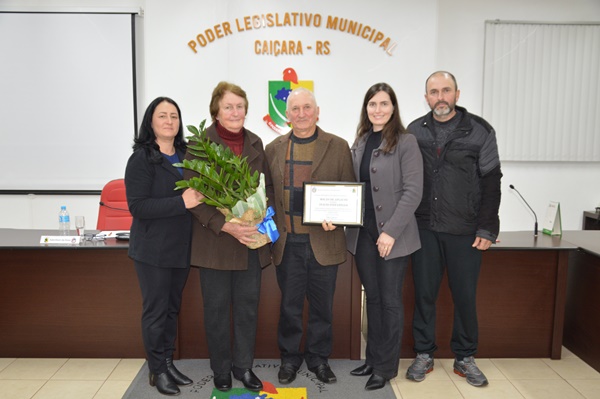 Homenagem aos fundadores da Sicredi Conexão - Câmara Vereadores de Caiçara
