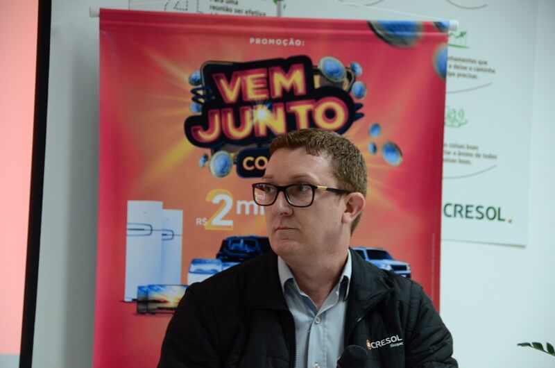 Lançamento campanha Vem Junto Cooperar da Cresol Raiz