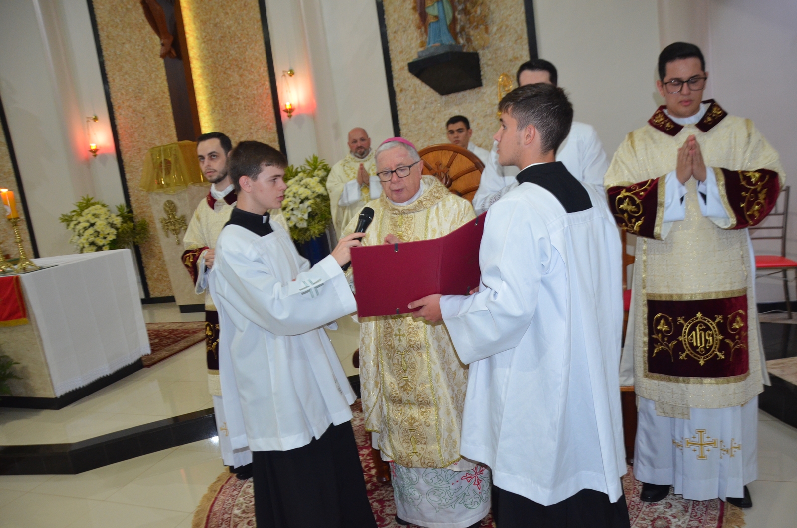 Vista Alegre - Ordenação do Padre Luís Fernando Zanatta