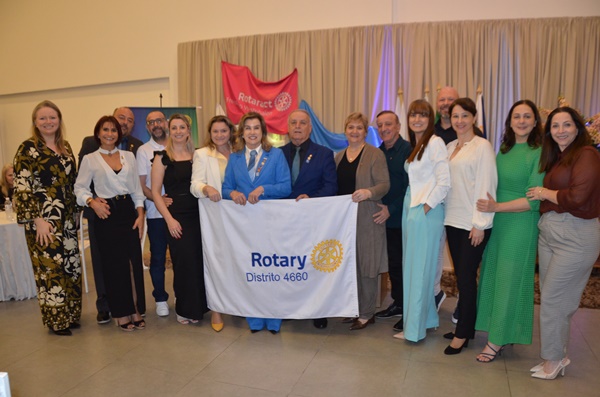 Visita do Governador do Rotary