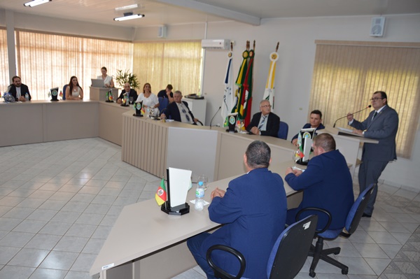 Posse dos eleitos do município de Planalto