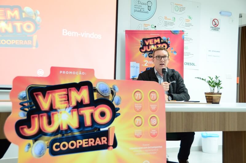 Lançamento campanha Vem Junto Cooperar da Cresol Raiz
