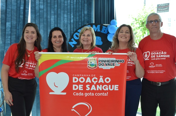 FW - Homenagem a doadores e profissionais da saúde no Posto de Coleta de Sangue