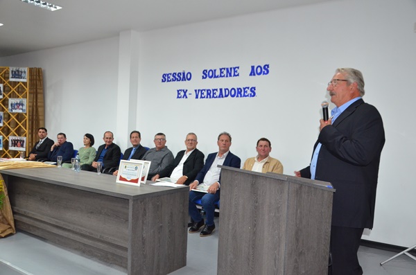 Caiçara - Homenagem da Câmara aos ex-vereadores