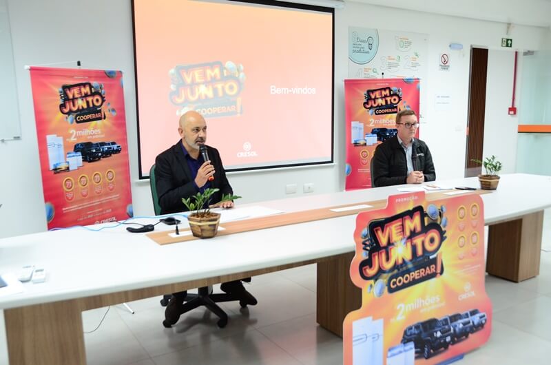 Lançamento campanha Vem Junto Cooperar da Cresol Raiz