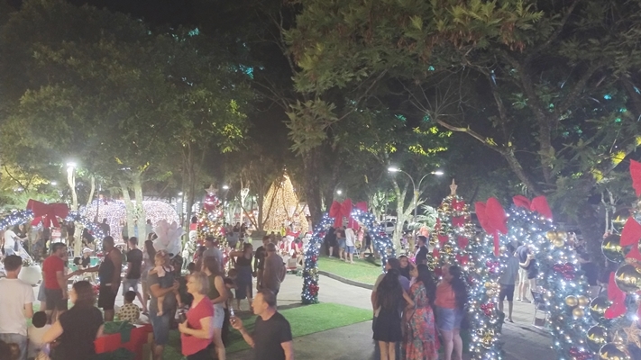 Abertura do Natal em Rodeio Bonito