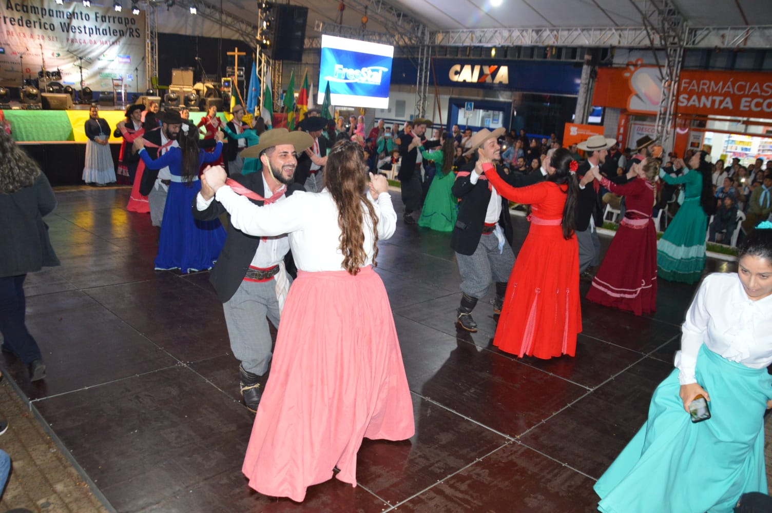 Última noite do 43º Acampamento Farrapo de Frederico Westphalen
