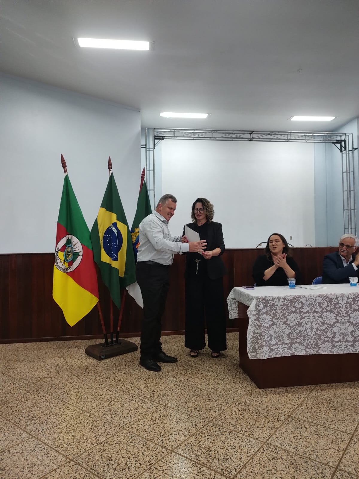 Diplomação dos eleitos em Alpestre