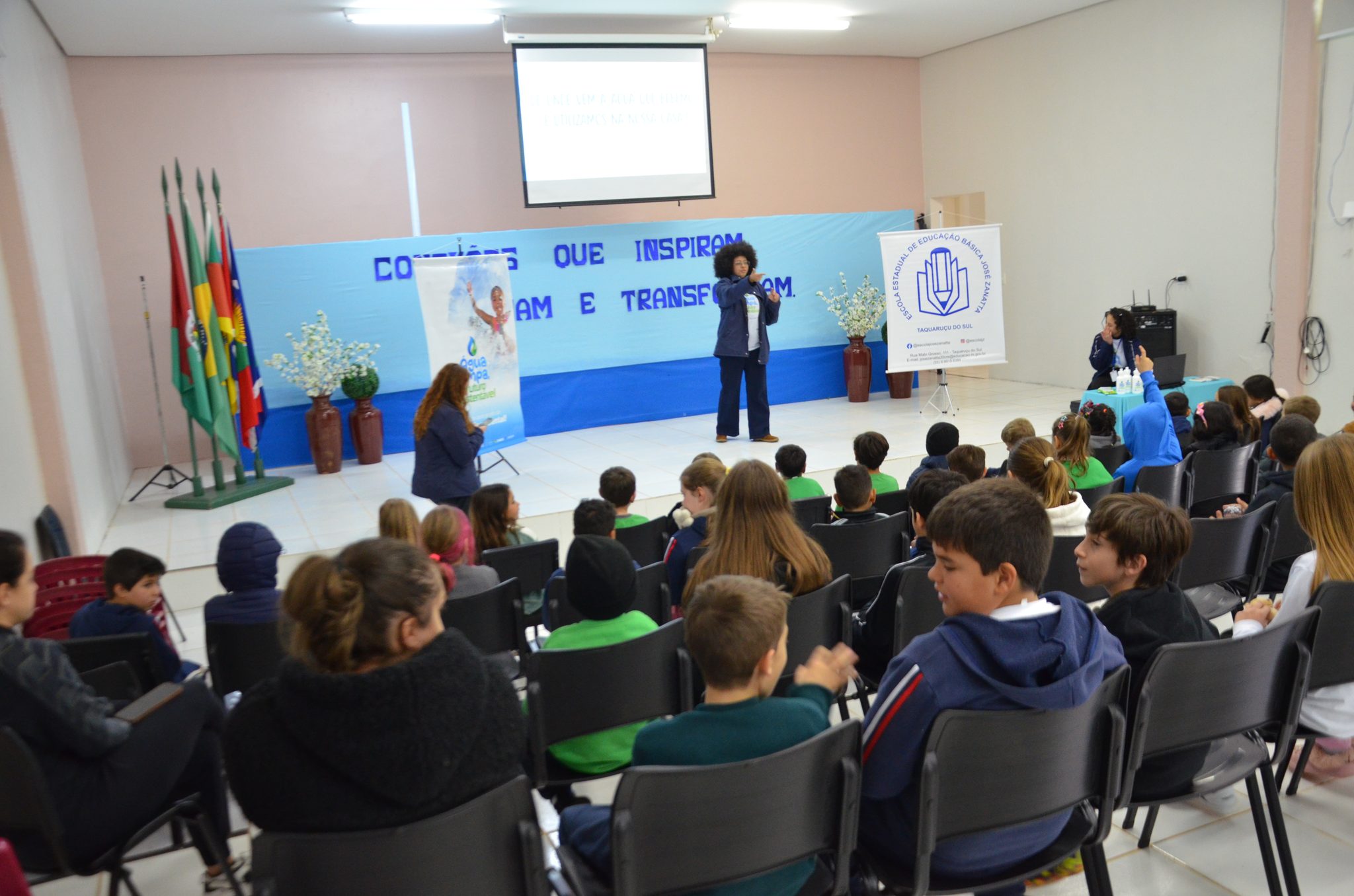 Taquaruçu do Sul – Água Limpa, Futuro Sustentável: Escola José Zanatta