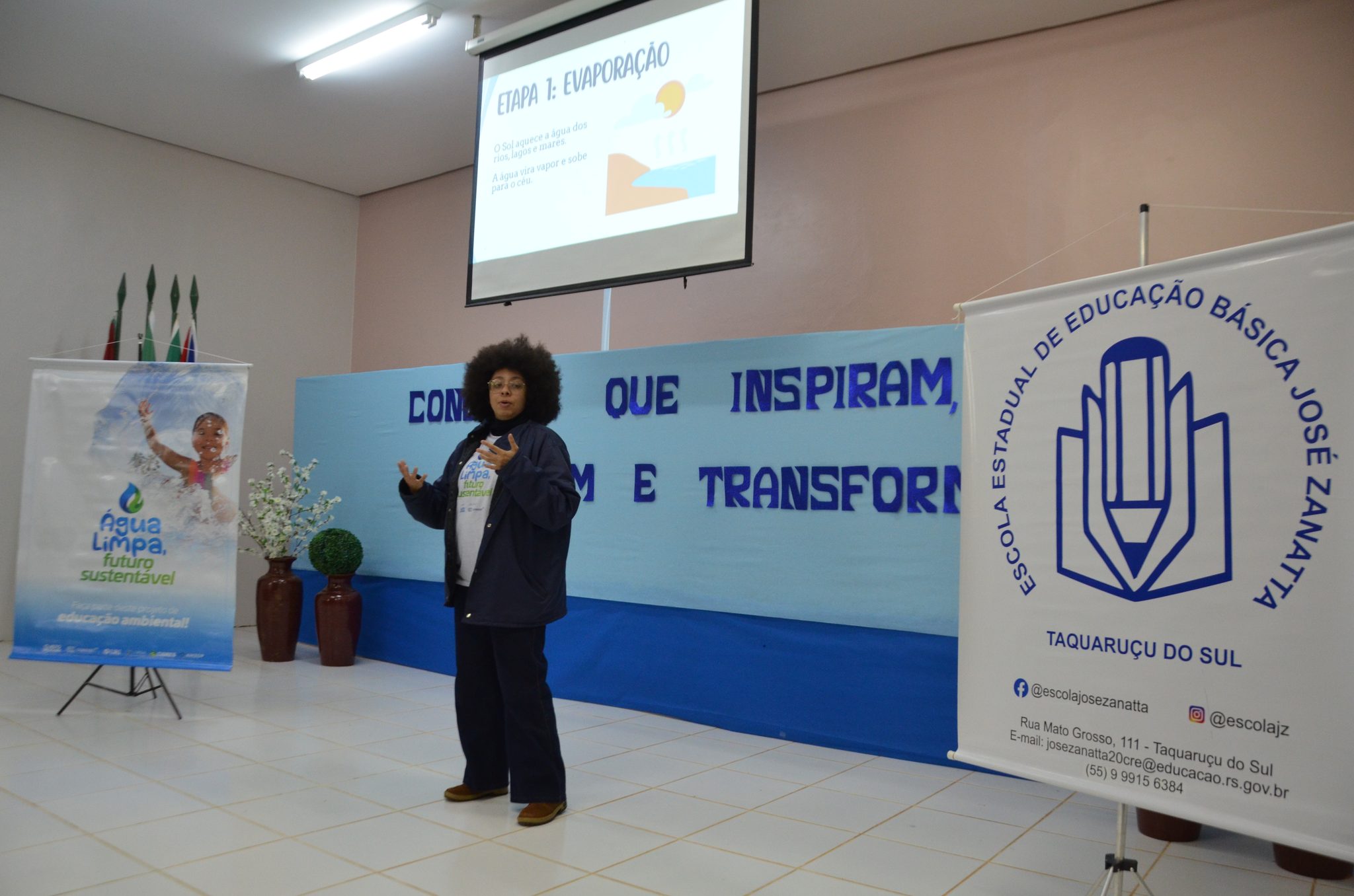 Taquaruçu do Sul – Água Limpa, Futuro Sustentável: Escola José Zanatta