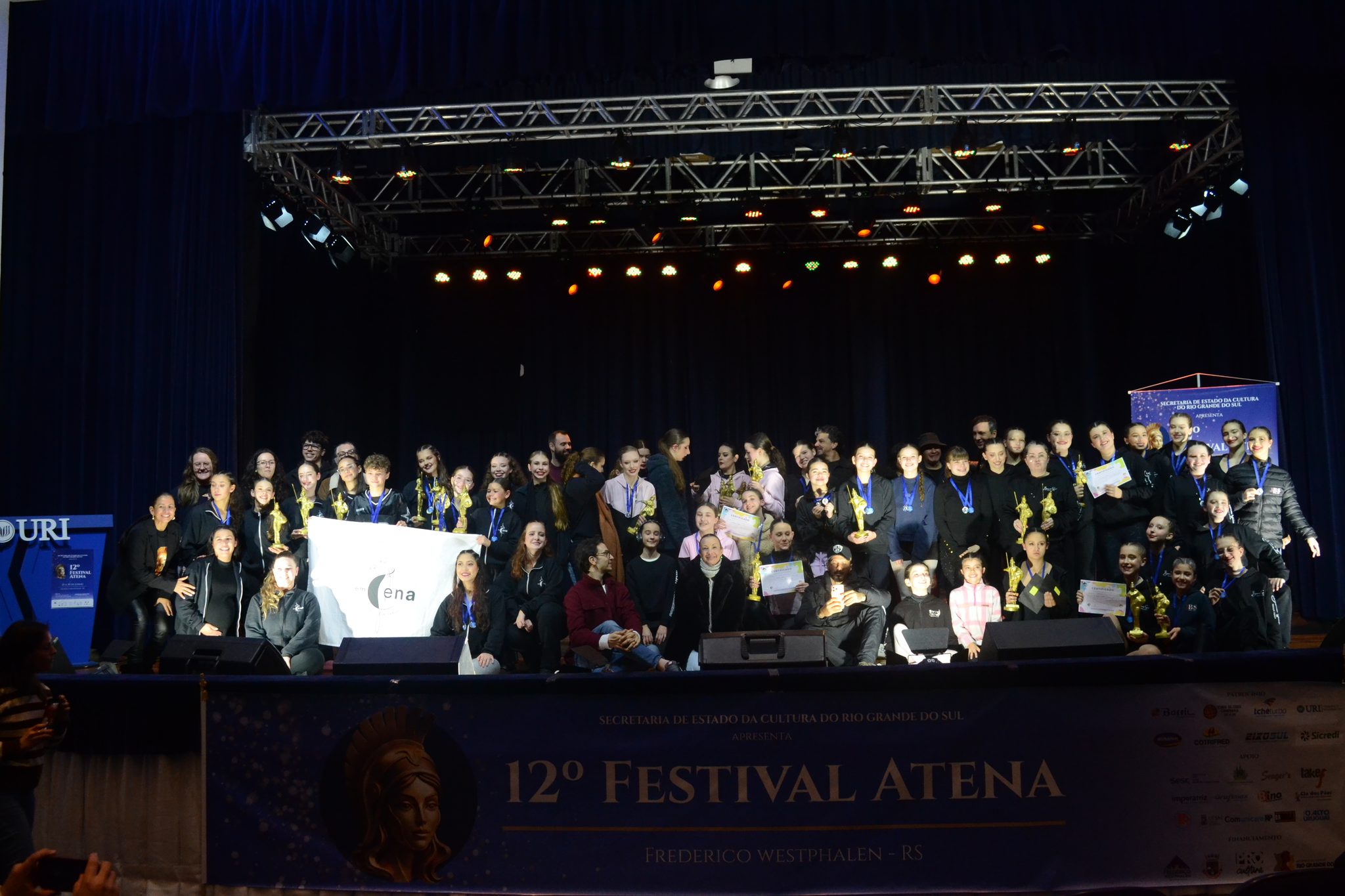 Festival Atena - Premiação da mostra de danças (27/06)