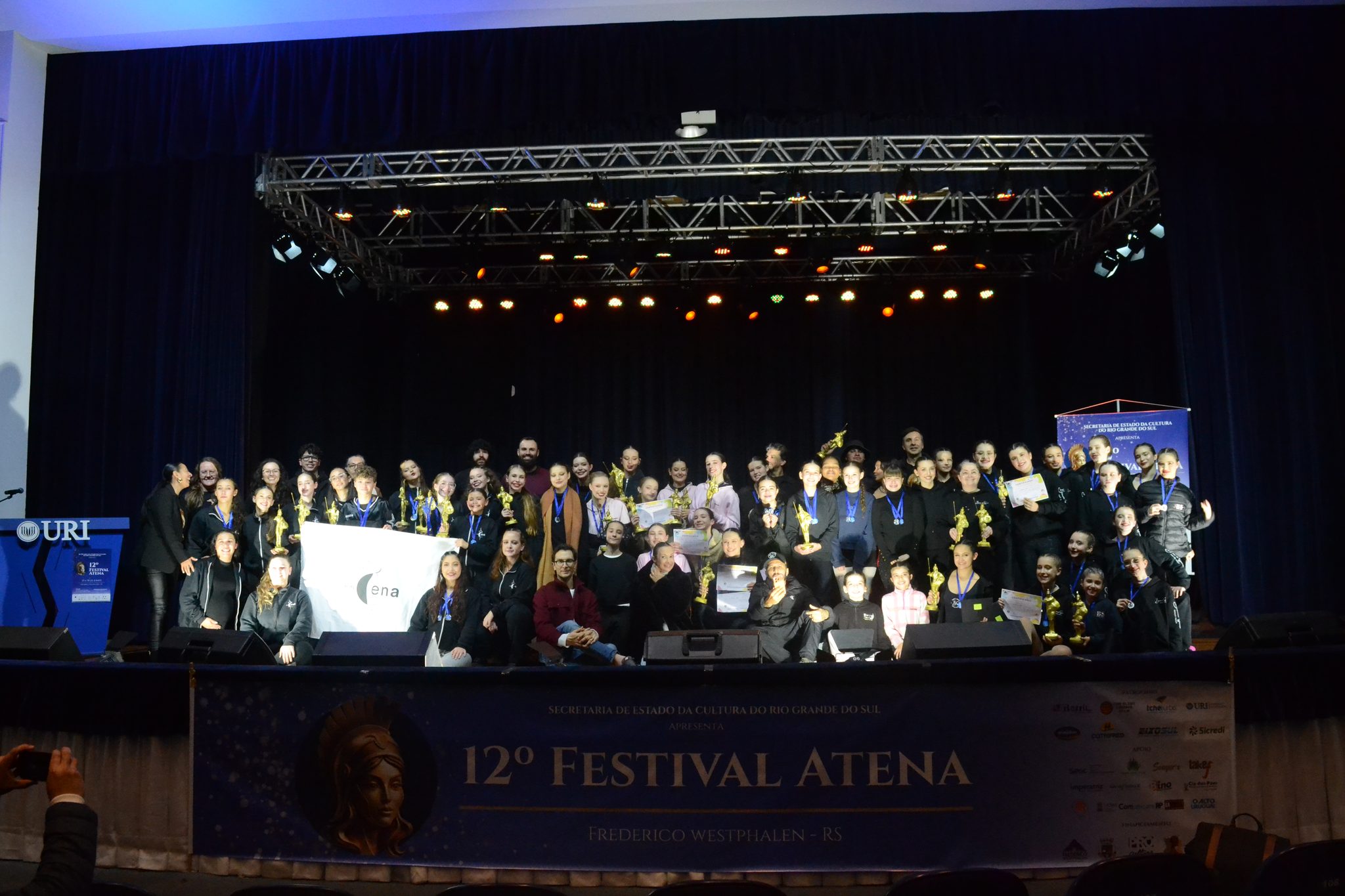 Festival Atena - Premiação da mostra de danças (27/06)