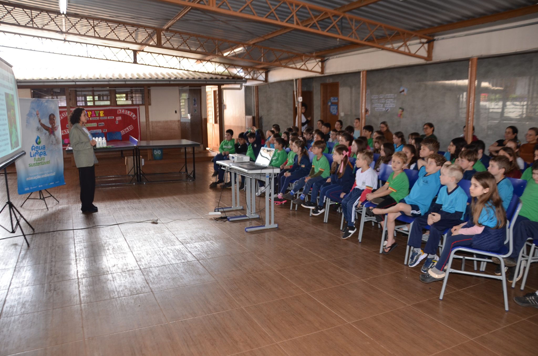 Cristal do Sul - Água Limpa, Futuro Sustentável: Escola Estadual de Ensino Médio Mathias Huppes