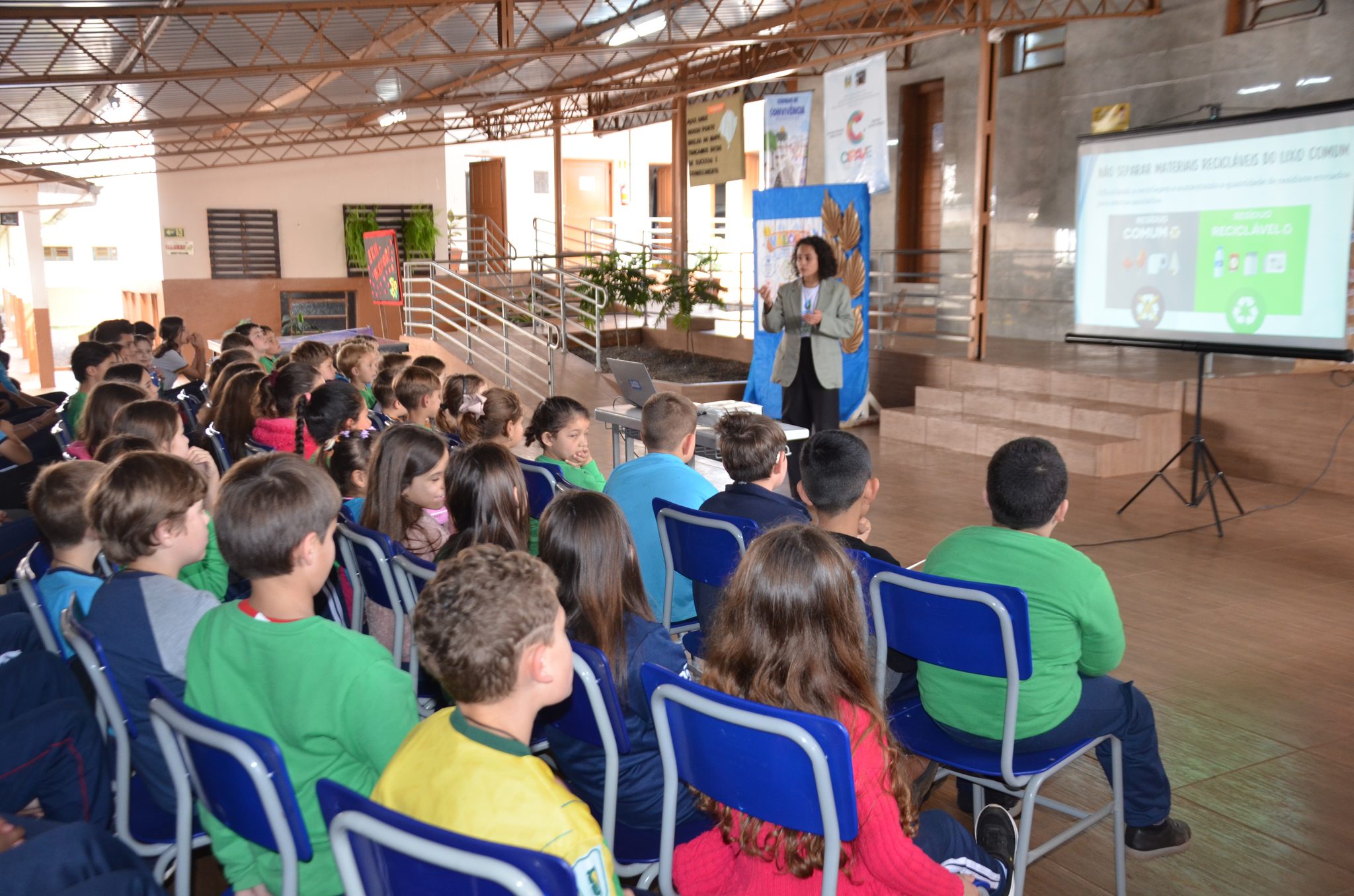 Cristal do Sul - Água Limpa, Futuro Sustentável: Escola Estadual de Ensino Médio Mathias Huppes