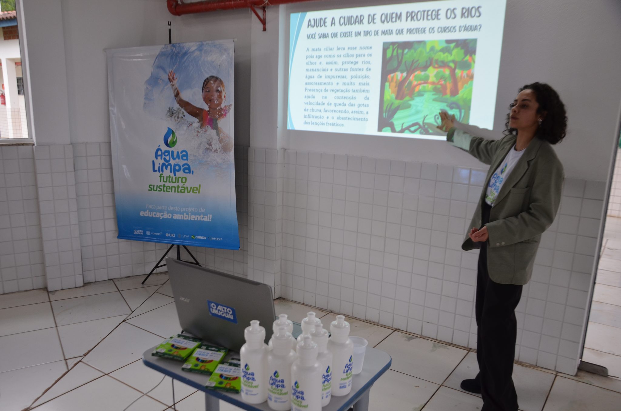 Cristal do Sul - Água Limpa, Futuro Sustentável: Escola Municipal de Ensino Fundamental Professora Nelci Liane de Vargas